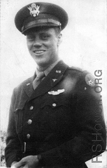 2nd Lt. Lyle L. Schulzkump in uniform.