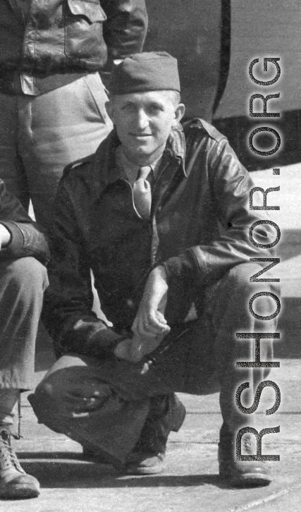 Radio operation T/Sgt. Boleslaw A. Skurnowicz as member of crew of B-24 during training stateside.  Boleslaw A. "Benny" Skurnowicz was born in Shenandoah, Pennsylvania in 1921. He was one of six children of Polish immigrant parents. Polish was spoken in the home and Benny learned to speak English in elementary school.  His father, a coal miner, died from Miner’s Asthma when Benny was thirteen. Benny was a good a good student, but had to leave school to help support the family. He worked various jobs before 