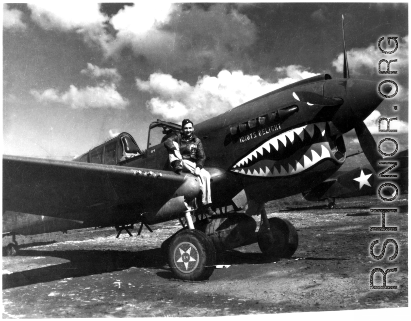 P-40 "Idiots Delight" in the CBI during WWII.
