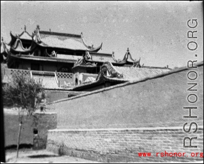 A Lamist temple in northern China during WWII.