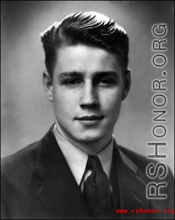 Raymond J. Bridge, who disappeared on a flight on May 25, 1944.