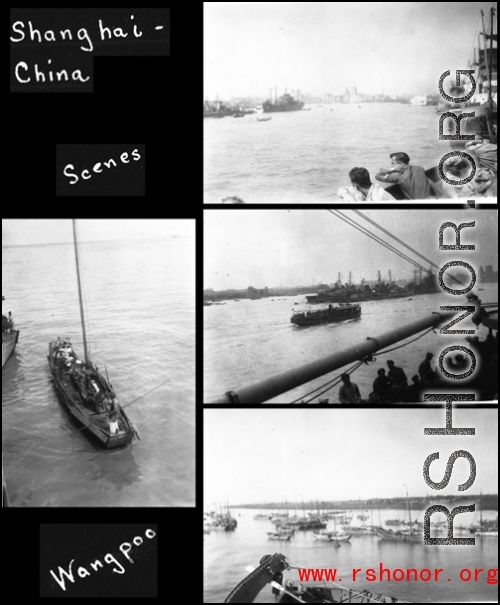 961st Petroleum Products Laboratory members on the boat towards home, on SS Marine Adder, at the end of the war, leaving Shanghai, China, to arrive in San Francisco in 1946.