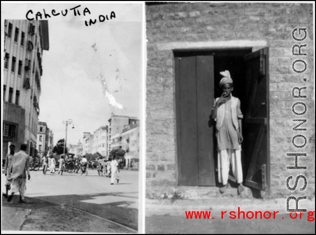 Scenes of daily life in Calcutta during WWII.