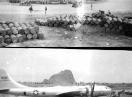A B-29 in Guangxi province, China, during WWII.