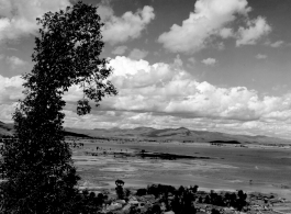 Dianchi lake, Yunnan province, during WWII.  From the collection of Hal Geer.