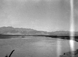 The Yellow River in northern China, during WWII.