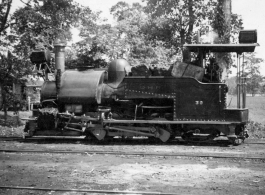 The #39 Darjeeling Himalayan Railway (DHR) B Class 2 ft. saddle tank steam locomotive, West Bengal, India.