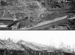 Battle-wrecked Tengchong, China, during WWII.