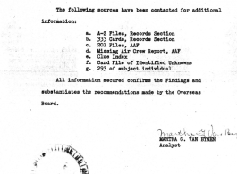 Individual Deceased Personnel File (IDPF) for Albert L. Haynes, MIA, China.