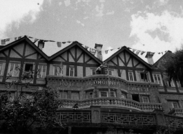Hotel Mount Everest at Darjeeling, India, during WWII>  Photo from Joseph O'Brien.