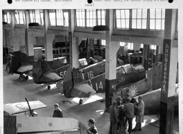 P-40 fuselage assembly room somewhere in China (likely Liuzhou). January 1, 1943.Image courtesy of Tony Strotman.