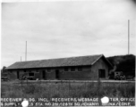Receiver building at Chanyi AACS Station No. 251. During WWII, in China.