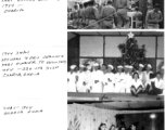 234th Station Hospital Christmas activities in Chabua, India, in 1944.