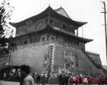 An often photographed structure in Kunming city, Yunnan province, China. During WWII.