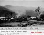 779th EPD Co. camp Tagap, Burma, during WWII.  Photo from George Pollock.