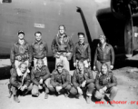 An image from the Walter S. Polchlopek collection--this is an alternative image of the crew lost on a mission on May 20, 1944.