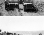 The men traveled by jeep to the site, over rough dirt tracks, but through beautiful country, as in these images.