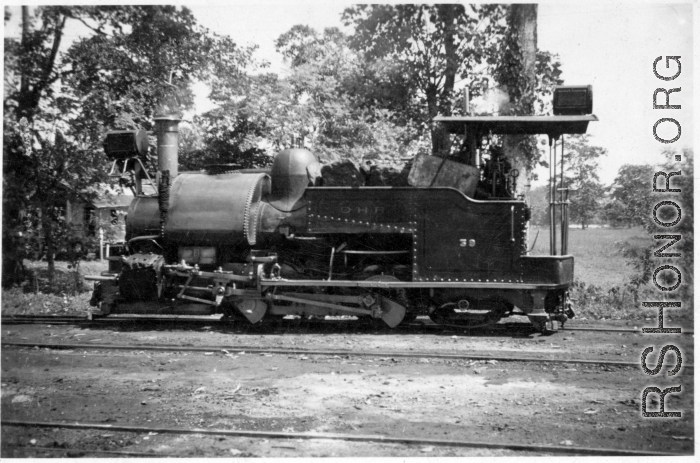 The #39 Darjeeling Himalayan Railway (DHR) B Class 2 ft. saddle tank steam locomotive, West Bengal, India.