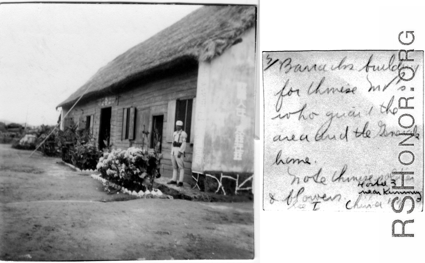 Barracks For Chinese MPs At Hostel #3.