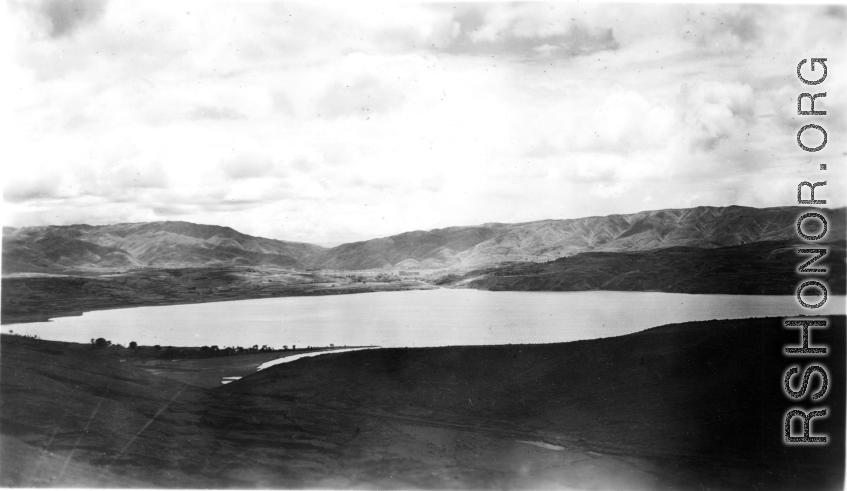 Yangzonghai lake (阳宗海) to the east of Kunming, near the U.S. Camp Schiel rest station.