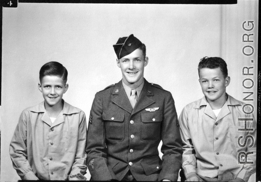 James D. Vaughn who disappeared, along with the rest of the crew with him on their B-24 bomber on a mission of the coast of China, in 1944.