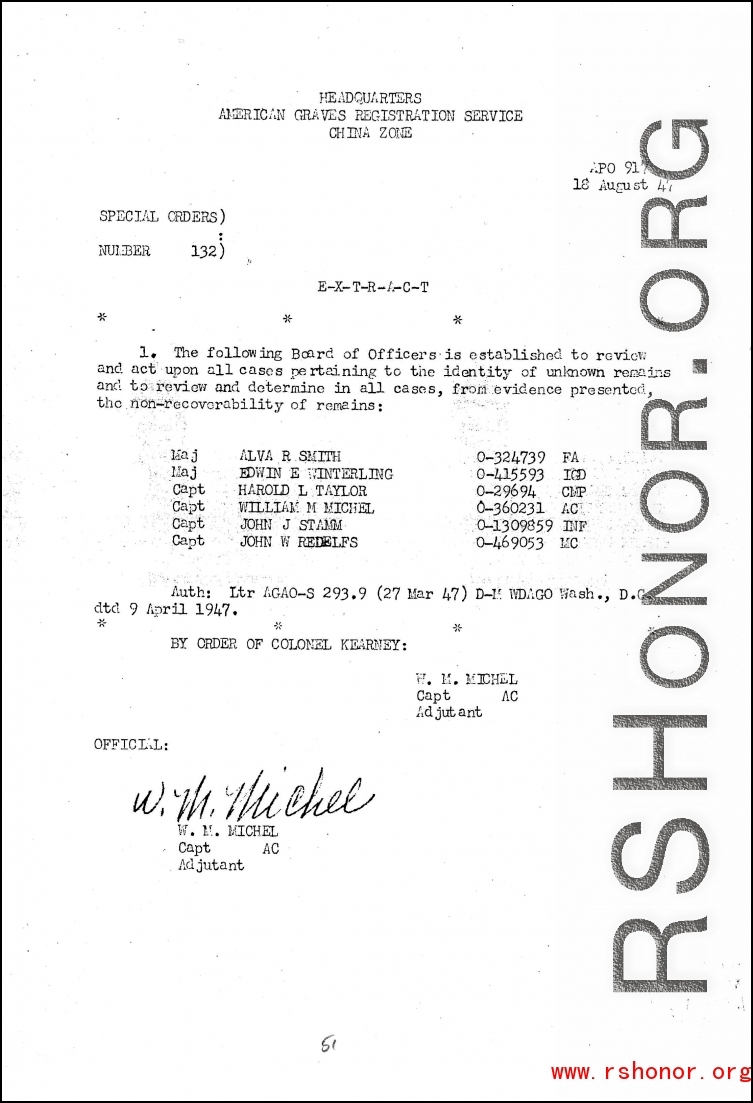 Individual Deceased Personnel File (IDPF) for Albert L. Haynes, MIA, China.