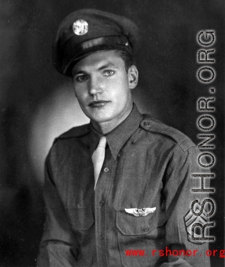 An American serviceman named "Jeff" in the CBI during WWII.