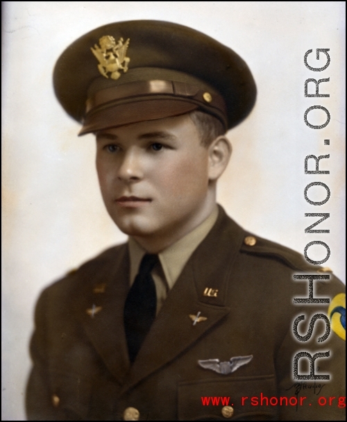 Howard Krippner, lost on a mission in China. (23rd Fighter Group, 76th Fighter Squadron)