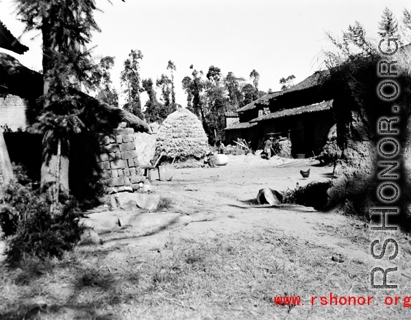 Local people in Yunnan province, China: People in a Village busy with daily lives.