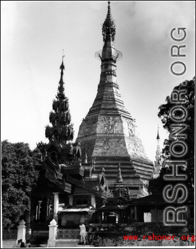 A temple in Burma or India.   Photo submitted by Glenn S. Hensley, Kirkwood, MO.