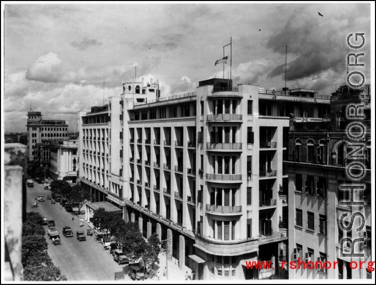 A building in India during WWII.