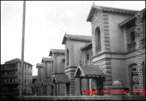 Residences in Karachi, India 1942.