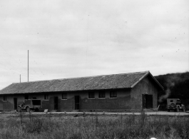 Receiver building at Chanyi AACS Station No. 251. During WWII, in China.