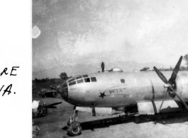 B-29 "Mary K" in the India during WWII.