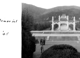 Sun Yat-sen Memorial at Nanjing, November 28, 1945.