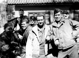 American GI at a base in Yunnan province. During WWII.