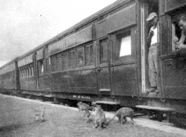 Railroad curiosities in India as seen by men of the 2005th Ordnance Maintenance Company during WWII.