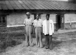 Staff at the American military Darjeeling Rest Camp, Darjeeling, India, during WWII.