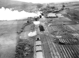 Bombing of Van Trai Station, French Indochina.  22nd Bombardment Squadron.