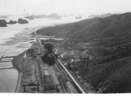 Bombing of Cam Pha Port, French Indochina.  22nd Bombardment Squadron.