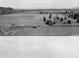 US air base construction at Chengdu, China, during WWII.