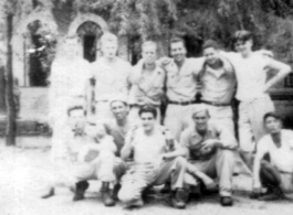 A group of GIs in SW China during WWII.