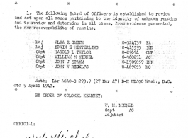 Individual Deceased Personnel File (IDPF) for Albert L. Haynes, MIA, China.