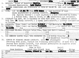 Individual Deceased Personnel File (IDPF) for Albert L. Haynes, MIA, China.