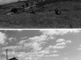 Camp Schiel rest camp, and Yangzonghai (阳宗海) lake, in Yunnan, during WWII.