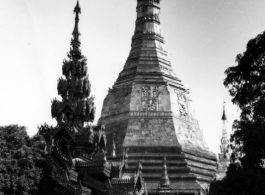 A temple in Burma or India.   Photo submitted by Glenn S. Hensley, Kirkwood, MO.