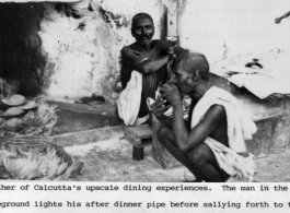 Cooks in Calcutta.  Photo from Mary Bernald.