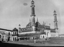 Mosque at Lucknow, India, during WWII.  Photo by Sloanaker.