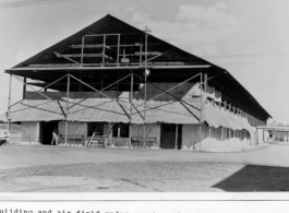 Construction at Chabua airfield during WWII.  Photo The Smithsonian Institute via O. H. Hensley.