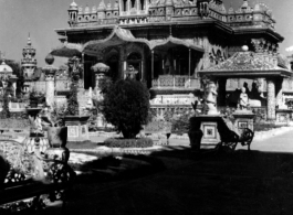 Jain Temple, Calcutta, during WWII.